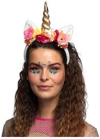 Boland Einhorn Haarreif Rosy Haaraccessoire für Erwachsene-2