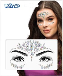Boland Gesichtsschmuck Schminkset Olivia Festival Glitzer