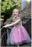 Great Pretenders Glitzerkleid Prinzessinnenkleid rosa 7-8 Jahre Kinder Kostüm-2