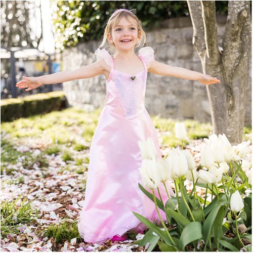 Great Pretenders Prinzessinnenkleid rosa Kostüm für Kinder 5-6 Jahre-2
