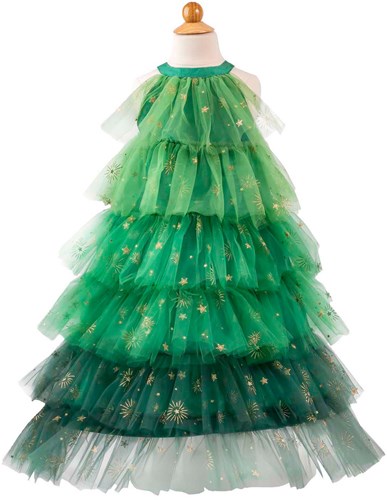 Great Pretenders Weihnachtsbaum Kleid Kinder Kostüm mit Haarband 3-4 Jahre-2