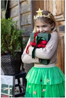Great Pretenders Weihnachts-Tutu grün - festlicher Kinderrock 4-6 Jahre-3