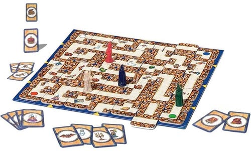 Ravensburger Doolhof Rennen-Brettspiel Kinder & Erwachsene-3