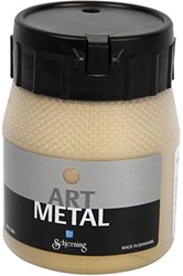 Creativ Company Hobbyfarbe Metallic Hellgold 250 ml Bastelfarbe