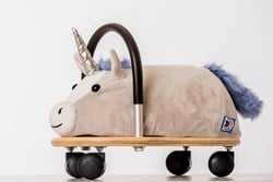 Wheelybug Einhorn Rutschauto - Holzfahrzeug für Kleinkinder und Babys