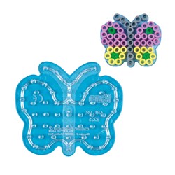 Hama maxi bügelperlenplatte schmetterling - transparent kreatives spielzeug