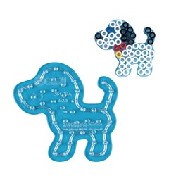 Hama Bügelperlen Maxi Steckplatte Hund transparent kreatives Spielzeug