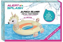 Alert aufblasbare Alpaka Insel 310x270x175 cm Pool Spielzeug