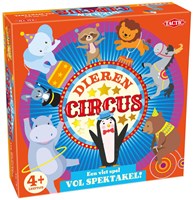 Circus Brettspiel Tiere - buntes Familienspiel für Kinder und Erwachsene