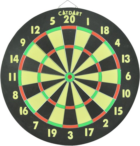 Tactic Dartboard Set doppelseitig - Sport Spiel für Kinder und Erwachsene-2