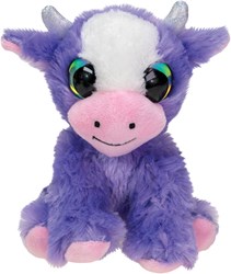 Lumo Stars Kuscheltier Kuh Helina 15cm Plüschspielzeug mit großen Augen