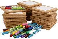Creativ Company Bastelset Untersetzer bemalen 30 Stück Kork-3