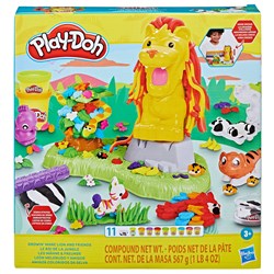 Hasbro Play-Doh Löwe Spielset mit Knete und Tierzubehör