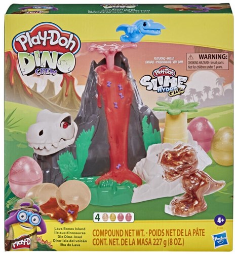 Hasbro Play-Doh Vulkan Spielset Lava Bones Island kreatives Spielzeug
