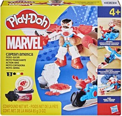 PLAY-DOH CAPTAIN AMERICA MOTO SLICER
