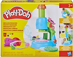 Play-Doh Mikroskop mit Licht - Knetspielset für Kinder