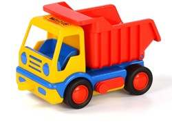 Wader Spielzeug Kipplaster Kranwagen Müllwagen 19 cm Kunststoff