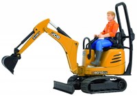 Bruder Bagger JCB 8010 CTS mit Fahrer Bauspielzeug-3