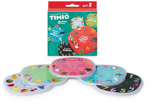 Timio Lern-Disks Set 2 - 5 Audio-Discs für Timio Player