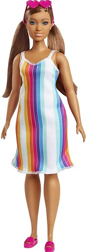 Barbie Puppe Regenbogenkleid Strand - Barbie Loves The Ocean Kollektion-2