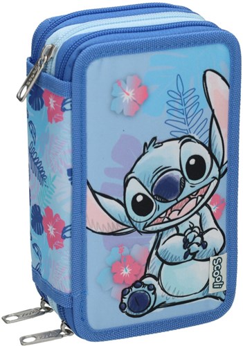 Undercover Stitch Gefülltes 3-Fach Federmäppchen Schulzubehör