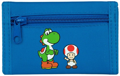 Super Mario Geldbörse für Kinder - bunte Klettverschluss Geldbörse-3