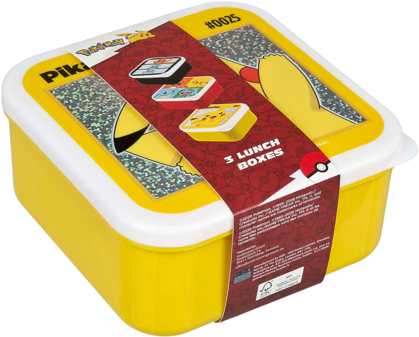 Undercover Snackboxen Pokémon