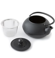 Svenska Living Teekanne Gusseisen schwarz 0,8L traditioneller japanischer Stil-2