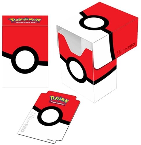 Ultra Pro Pokémon Deckbox Pokéball - Aufbewahrungsbox für Sammelkarten