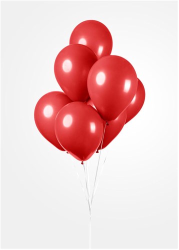 Globos Ballons rot 30cm Latex Partydekoration 10 Stück-3