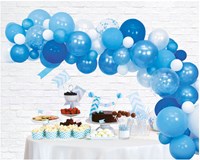 Globos Ballonbogen Set Blau - Partydeko Kit-3