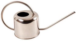 Esschert Design Gießkanne Edelstahl 1 Liter silber Gartenaccessoire