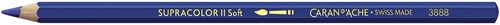 Caran d'Ache Aquarellstift blau - Supracolor Nachtblau HB