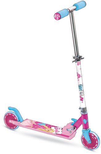 Mondo Barbie Kinderroller Aluminium klappbar - Barbie Design Scooter-2