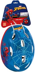 Mondo Spiderman Kinderhelm verstellbar 52-56cm Fahrradhelm blau