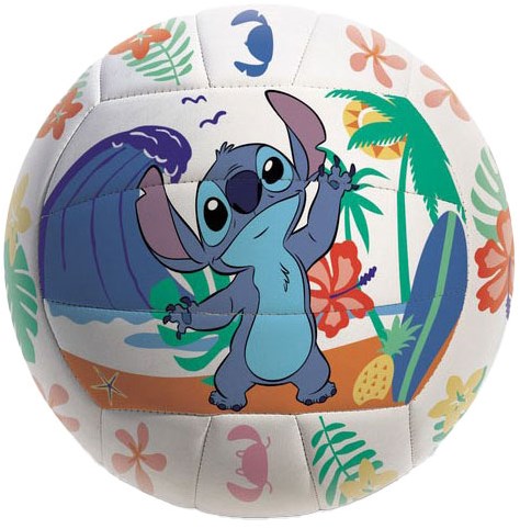 Mondo Volleyball Stitch Strandball Größe 5 tropischer Print 24cm