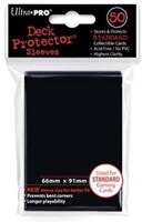 Ultra Pro Kartenhüllen Schwarz 50 Stück - Trading Cards Schutz