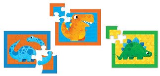 Crocodile Creek Mein Erstes Puzzlekoffer/Dinosaurier-2