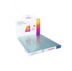 Gamegenic Kartenhüllen 9-Fächer seitlich transparent 50 Stück
