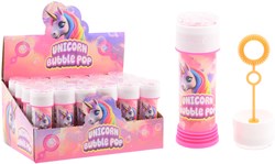 Johntoy Seifenblasen Einhorn Aqua Fun mit Spiel 50ml Spielzeug
