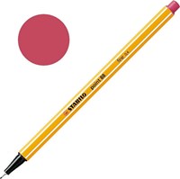 Stabilo Fineliner point 88 0,4 mm erdbeerrot - Schreibspaß