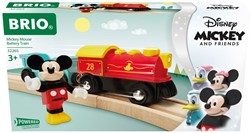 Brio Mickey Mouse Batteriezug - Disney Spielzeugzug für Kinder