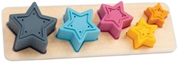 BigJigs Holzformsortierer Shooting Star - Lernspielzeug für Kleinkinder