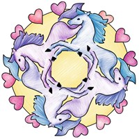 Ravensburger Mandala Designer Mini horses-3