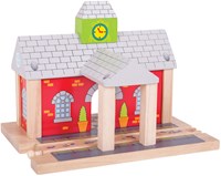 Bigjigs Holzbahnhof-2