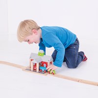 Bigjigs Holzbahnhof-3
