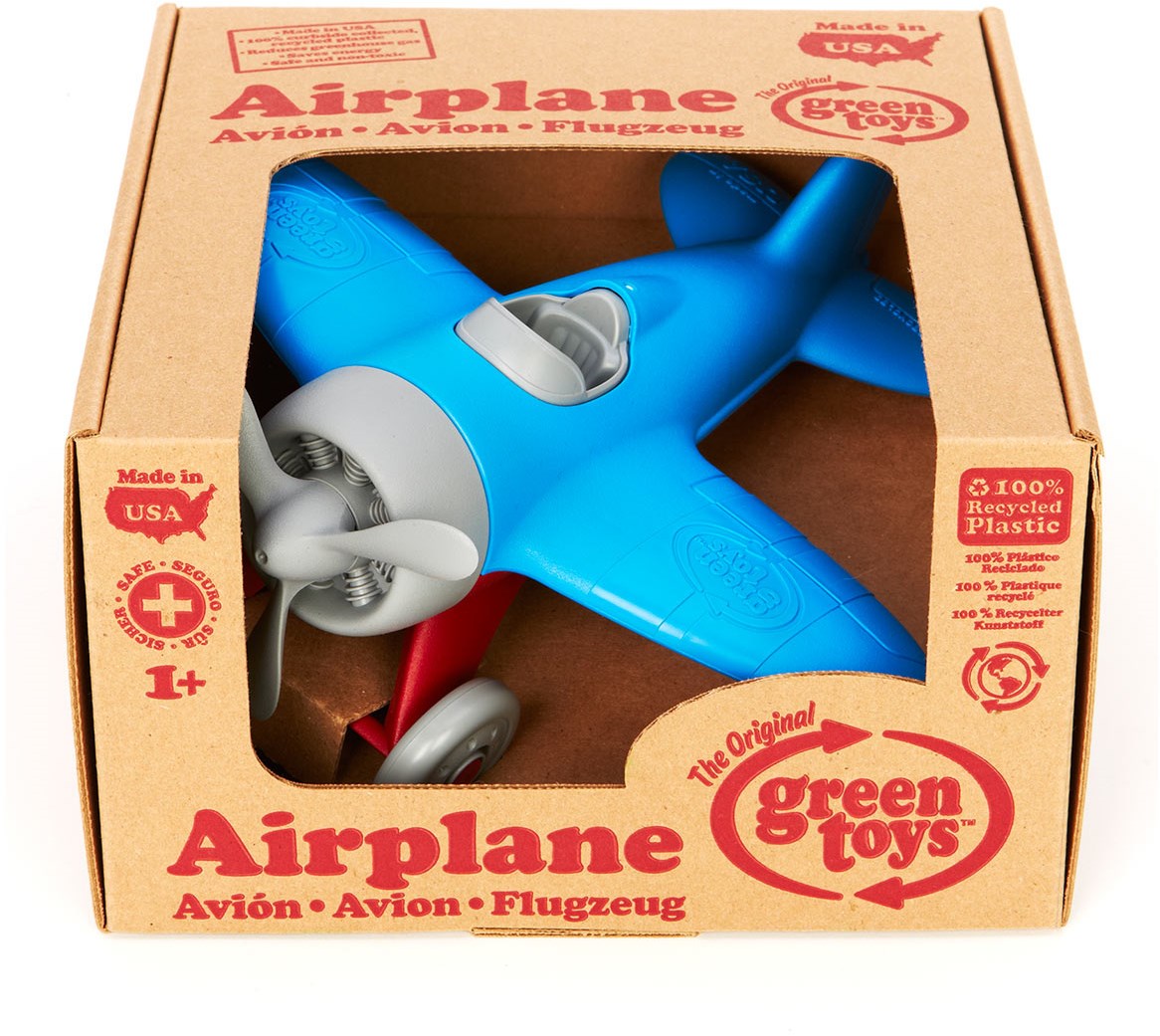 flugzeug dildo Green Toys Flugzeug Blau