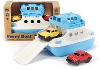 Green Toys Fähre mit Autos Blau/Weiß-2