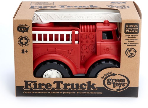 Green Toys Feuerwehrwagen nachhaltiges Spielzeug Feuerwehrauto