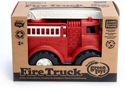 Green Toys Feuerwehrauto nachhaltiges Spielzeug Feuerwehrwagen